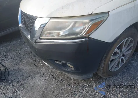 2013 Nissan Pathfinder Sl z USA, uszkodzony, nr VIN 5N1AR2MN3DC621146